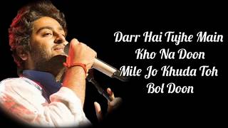 Salamat Lyrics  Sarbjit  Amaal Mallik Arijit Singh amp Tulsi Kumar [upl. by Arlie]