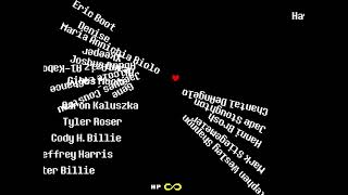 No hit undertale pacifist credits [upl. by Alfred934]