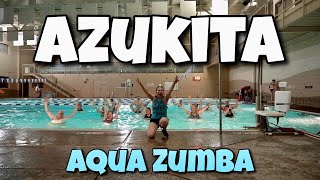 Aqua Zumba®  Azukita  Steve Aoki Daddy Yankee Elvis Crespo Play N Skillz Merengue [upl. by Cassy]