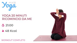 🧘‍♀ Lezione Breve di Yoga Ricomincio da Me [upl. by Rednijar]