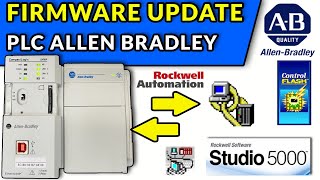 🚀✅ACTUALIZAR FIRMWARE PLC ALLEN BRADLEY COMPACTLOGIX L30  UPGRADE FIRMWARE PLC [upl. by Kolk]