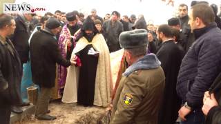 Burial of Armen Hovhannisyan in Erablur [upl. by Ymot]