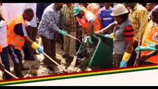 Ghana National Service Scheme Supports National Sanitation Day [upl. by Ellecram]