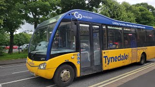 Tynedale Links 74 to Matfen then Hexham  Go North East 669  NK16 BXL [upl. by Efron]