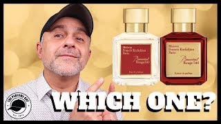 MAISON FRANCIS KURKDJIAN BACCARAT ROUGE 540 EDP VS EXTRAIT  11 BR540 BABIES [upl. by Scholz]