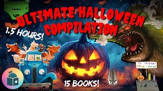 🎃Halloween Kids Book Read Aloud Compilation  15 Books  Creepy Tales Bad Seed My Monster [upl. by Weintrob472]