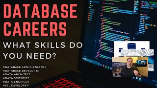 Database Careers What skills do you need to have a career in data [upl. by Phillips]