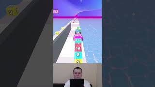 Jelly Tube Run 2048 ❗Level 82❗2048 games shorts [upl. by Tuck614]