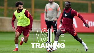 Inside Training Boss goals big saves and skills in the rondos [upl. by Honebein]