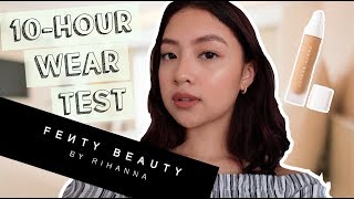 FENTY BEAUTY FOUNDATION 10HOUR WEAR TEST Philippines [upl. by Maxama]