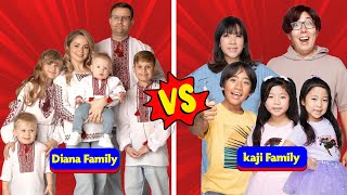 Kids Diana Show Family VS Ryans World Family Real Name and Ages 2024 [upl. by Eilahs]