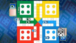 Ludo Game 2 Players  Ludo King 2 Players  Ludo Game Play [upl. by Loggins]