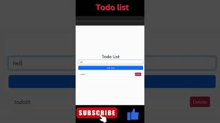 Todo list in react CodeWithVsk reactjs coding frontend telugu bootstrap programming [upl. by Wilder]