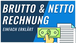 Brutto Netto Rechnung  Alles was du wissen musst [upl. by Ori]