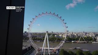 伦敦烟花最佳观赏位置 ｜Belvedere Gardens 20层大平层 直对伦敦眼（London Eye [upl. by Edahsalof]