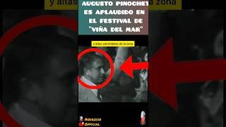 EL DÍA QUE AUGUSTO PINOCHET FUE APLAUDIDO POR TODA LA QUINTA VERGARA 😱 shorts politics chile [upl. by Selhorst]