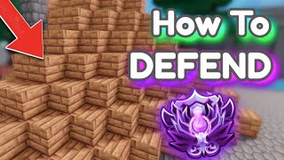 How To Be The BEST BED DEFENDER in RANKED Roblox BedWars [upl. by Murrah]