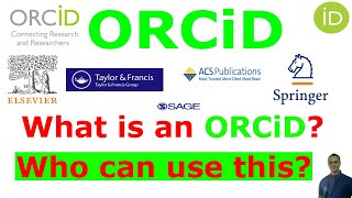 What is an ORCiD Why Researchers Should Use ORCiD [upl. by Pelagias694]