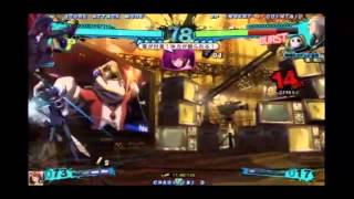 P4U2 Naoto Shirogane Combos [upl. by Er]