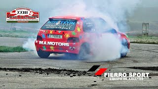 VGonzález  MMenéndez  Carrera de Campeones Ciudad de Ponferrada 2023  Citroen Saxo VTS [upl. by Norym656]