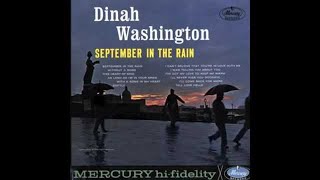 DINAH WASHINGTON  SEPTEMBER IN THE RAIN [upl. by Petey711]