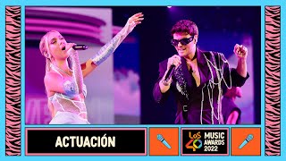 Ana Mena y Abraham Mateo  Quiero decirte  En directo en LOS40 Music Awards 2022 [upl. by Maclay452]