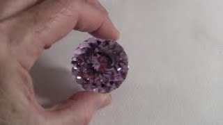 Faceting a YAG gemstone [upl. by Eatnhoj]