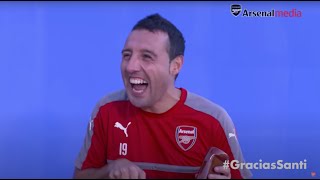 Thank you and goodbye  The best of Santi Cazorla [upl. by Rosmunda936]