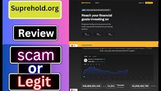 suprehold Review THIS IS A SCAM Scammed By supreholdorg  Scam or Legit Report Them Now [upl. by Akinek]