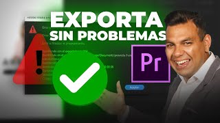 Como exportar desde Premiere Pro  Problemas al exportar  ERROR AL COMPILAR LA PELÍCULA  Solución [upl. by Ael]