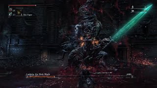 Bloodborne  NG Ludwig the Accursed Holy Blade Boss Fight [upl. by Hellman603]