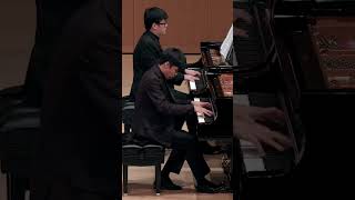 Rachmaninoff Piano Concerto No 2 in C Minor Op 18 Mvt 1 Two Pianos [upl. by Keffer]