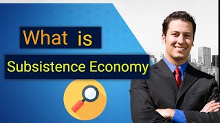 what does subsistence economy mean  subsistence economy [upl. by Ivatts]