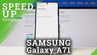 How to Speed Up Samsung Galaxy A71 – Make Galaxy A71 Faster [upl. by Bruns404]