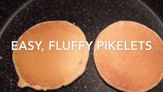 Easy fluffy Pikelets [upl. by Suinuj]