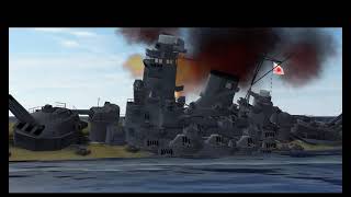 Air combat gamesPacific naval and air combat naval battle air battle Sink the battleship Yamato [upl. by Stauffer]