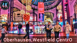 Oberhausen CentrO Germany one of the largest shopping centers in Germany Westfield CentrO 4k HDR [upl. by Aeniah]