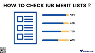 How to Check IUB Merit Lists  All IUB Merit Lists for Fall amp Spring Admissions [upl. by Nortal]