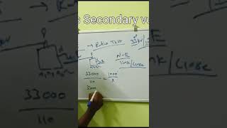 Potential Transformer Ratio Test formula VenkatElectricalTutorialselectrical pt solar ratio [upl. by Akilat99]