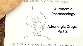 The Ultimate Guide to Adrenergic Drugs  part 2  Sympathomimetics [upl. by Elkcim]