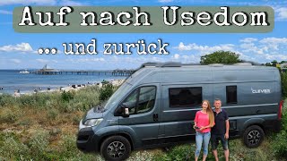 Mecklenburgische Seenplatte ➡ Usedom 3  Ostsee  Tour mit Kastenwagen  Wohnmobil [upl. by Anniala]