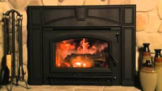 NEW Quadra Fire Voyageur Grand Wood Fireplace Insert [upl. by Haet]