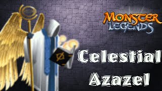 Level 160 Celestial Azazel  Monster Legends [upl. by Annodas142]