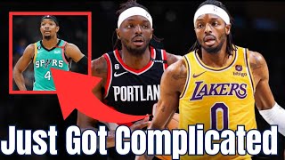 Lakers Jerami Grant Trade Just Got Complicated [upl. by Odravde718]