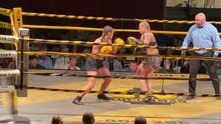 51521 Parkersburg Wv Toughman Contest Brittney Clemons VS Tonya Hopkins Round 1 [upl. by Aliam]