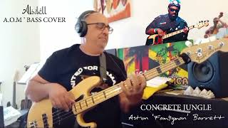 Bob Marley amp The Wailers  Concrete Jungle  Cover Bass Aston Familyman Barrett [upl. by Amberly]