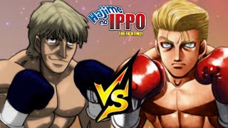 Ralph Anderson vs David Eagle  Hajime no Ippo 2 Victorious Road PS2 Texture Mod [upl. by Stanislaus832]