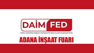 ADANA İNŞAAT FUARI AÇILIŞI [upl. by Lucretia]