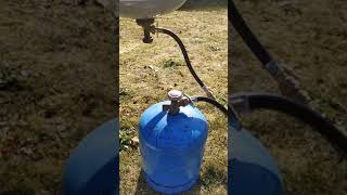 Remplir une bouteille Camping Gaz 907 avec une bouteille 13kg de butane [upl. by Bradley]