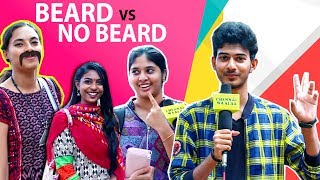 No Beard Vs Beard  What Girls Really Prefer  Ambuttum Vesham  Chennai Waalaa [upl. by Annmarie512]